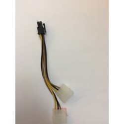Câble PCI Express 6 pins à 2X4 pins modulex 0.5 pieds